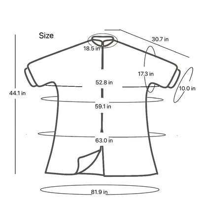 カーキ 幾何学縞文様 ロングシャツワンピース 着物リメイク 一点物